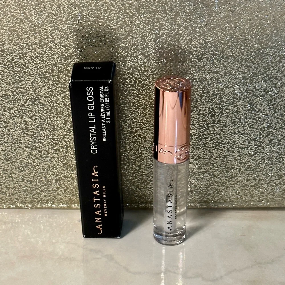 5 for $25 item 🌺 Mini ABH Anastasia Beverly Hills Crystal Lipgloss in Glass